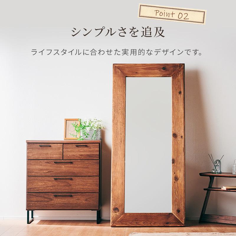 KAGUWORLD 大型ミラー 姿見 鏡 スタンドミラー 180×80 180cm 全身鏡