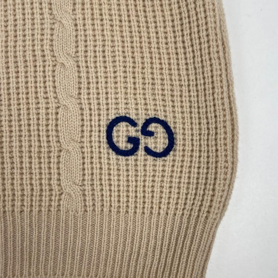 GUCCI（グッチ） インターロッキングG セーター ケーブルニット ダブル