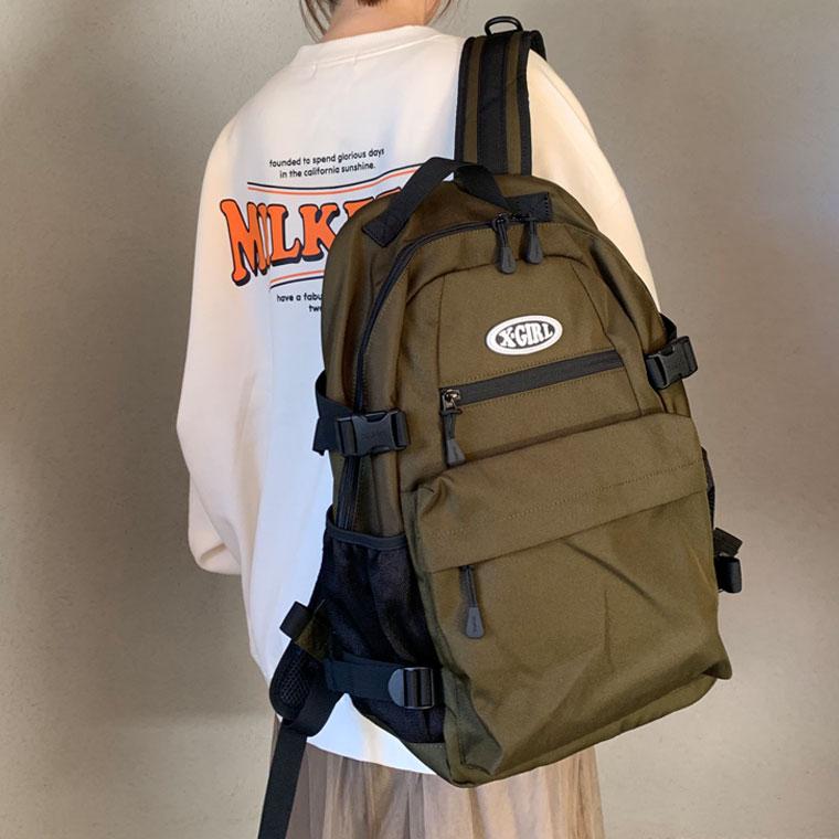 X-girl（エックスガール） リュック X-girl OVAL LOGO BACKPACK バック