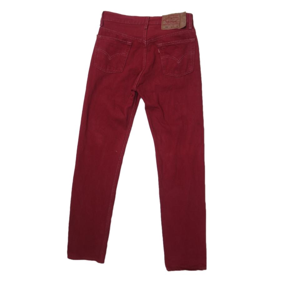 Levi's（リーバイス） 501 米国製 ジーンズ レッド 赤 W30インチ MADE