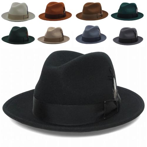 ベイリー 帽子 フェルトハット 中折れハット メンズ レディース Bailey