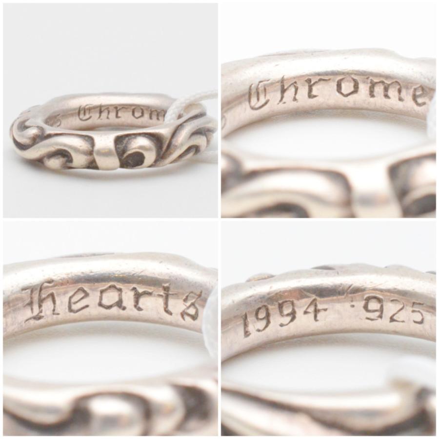 CHROME HEARTS（クロムハーツ） スクロールバンドリング SV925 約9号