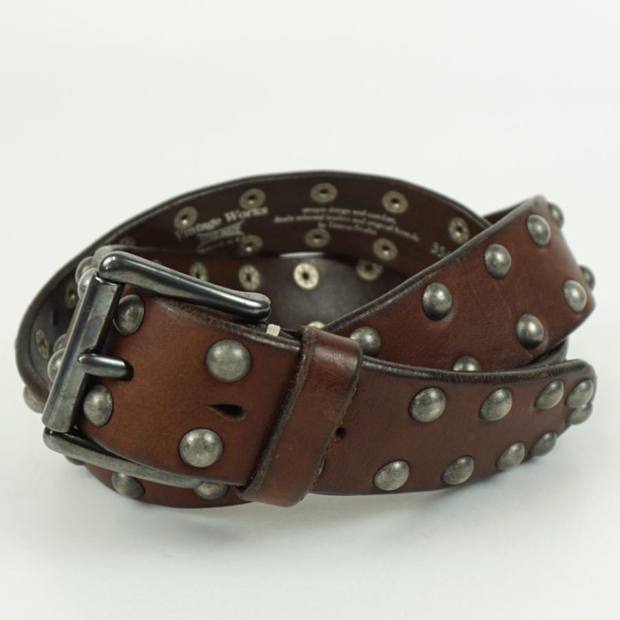 VintageWorks（ヴィンテージワークス） DH5550 レザーベルト ブラウン
