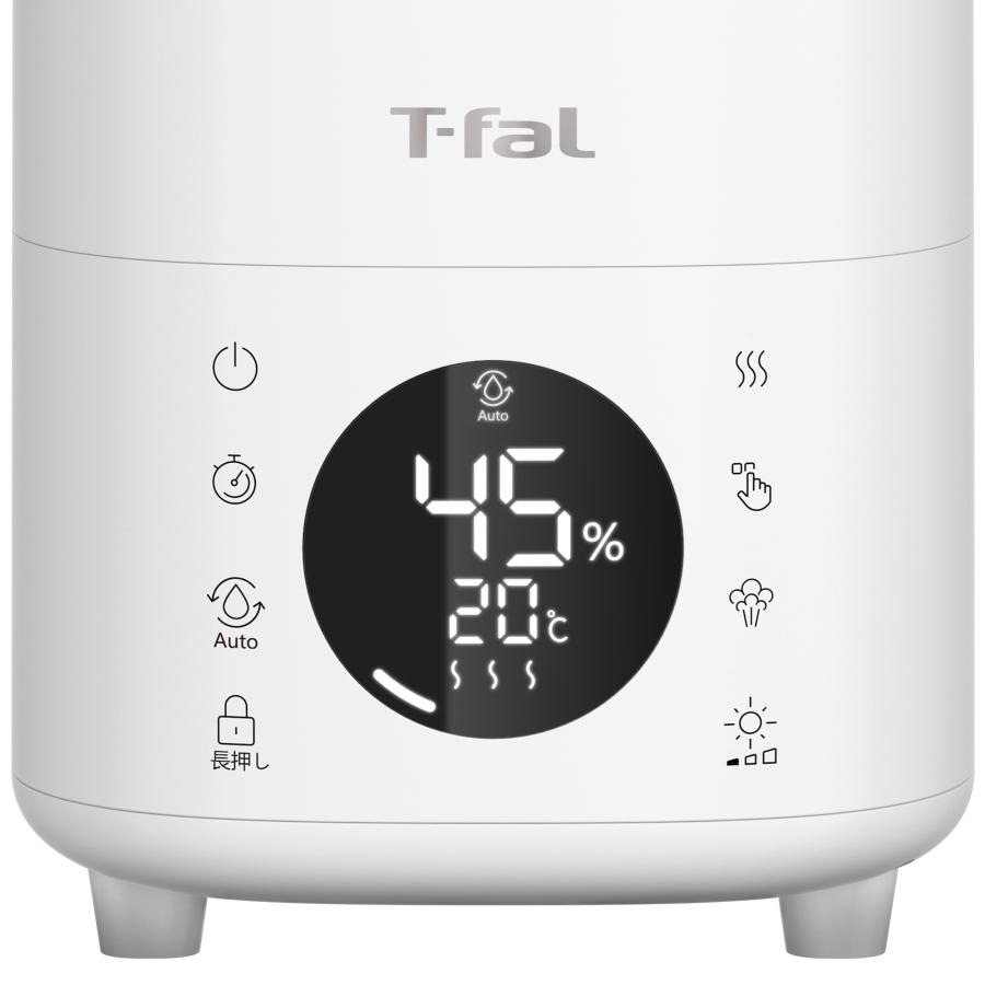 T-fal（ティファール） 加湿器 超音波+加熱式 ハイブリッド タンク容量