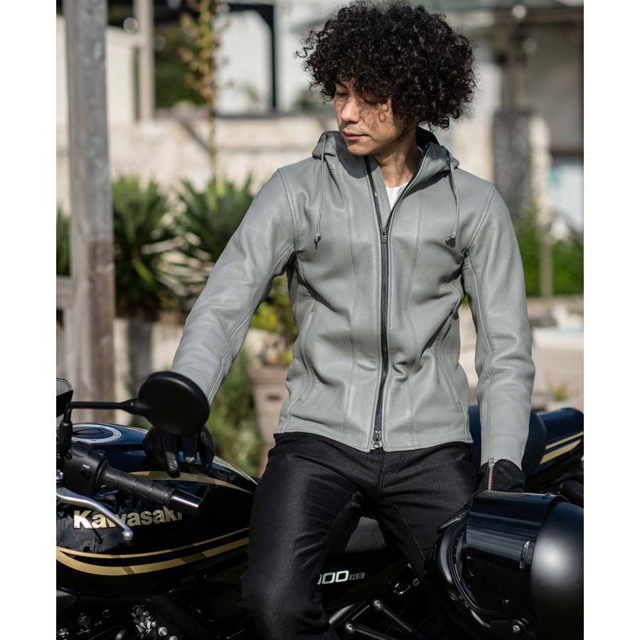 カドヤ（KADOYA） KADOYA RIDERS PARKA グレー カドヤ公式ショップ