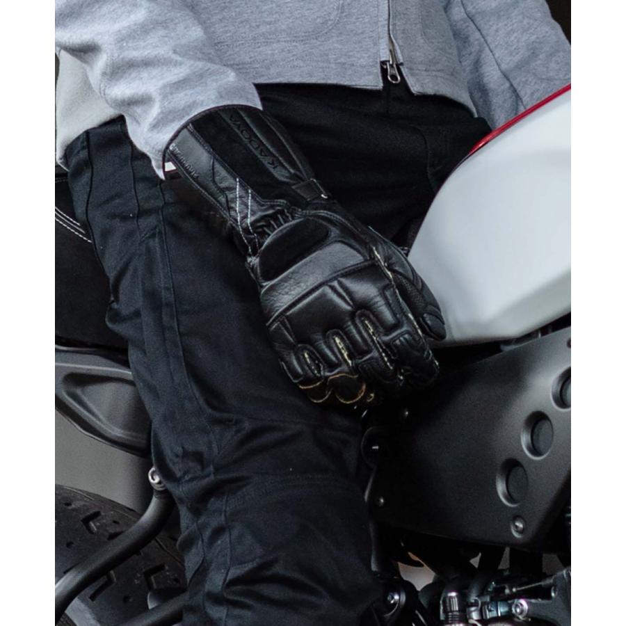 カドヤ（KADOYA） KADOYA GPS GLOVE-K BLACK×BLACK クシタニ×カドヤ