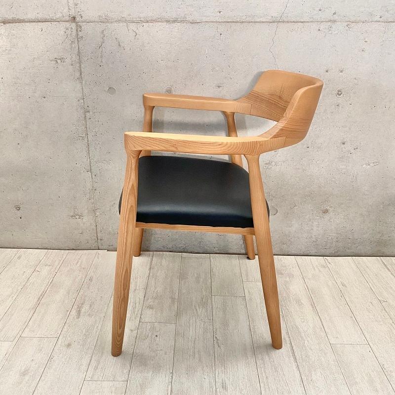 河口家具製作所 ダイニングチェア 北欧 単品 おしゃれ ダイニング