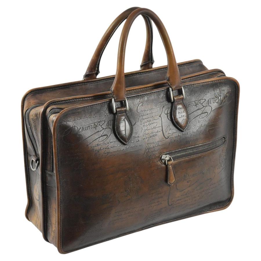 Berluti（ベルルッティ） スクリット ブリーフケース ドゥジュール 2