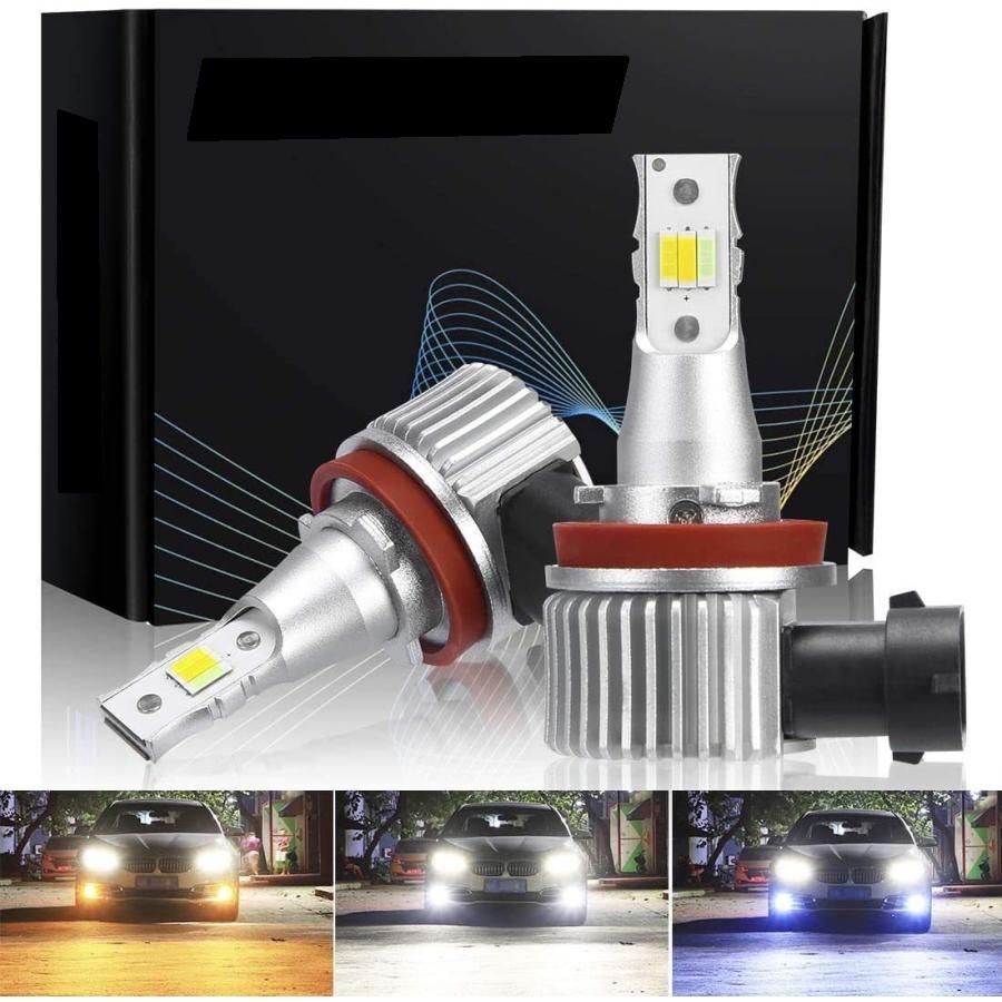 訳アリ】 SUPAREE PRO H8/H11 LED フォグ 3色切り替え フォグランプ