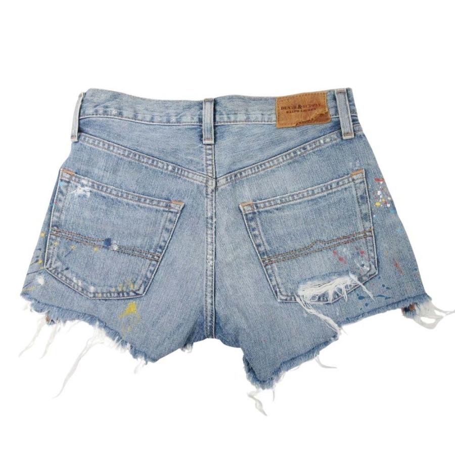 希少 生産中止 DENIM & SUPPLY ラルフローレン クラッシュデニム