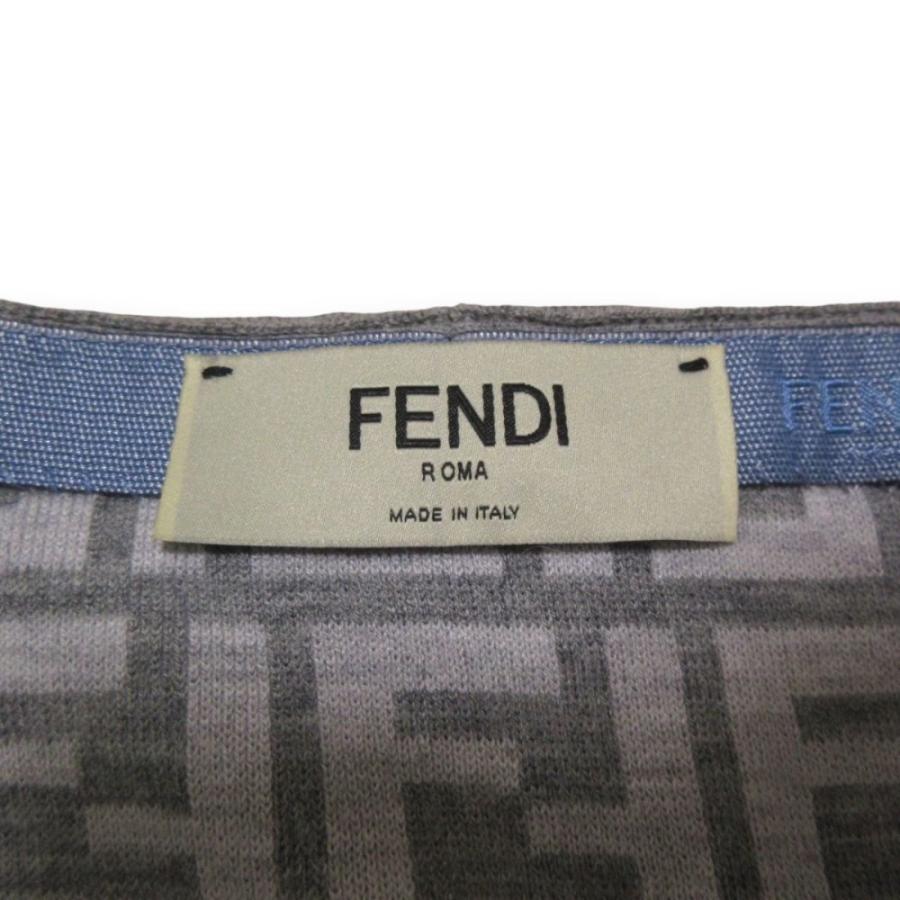 FENDI（フェンディ） 美品 23SS FENDI ズッカ柄 ロゴリボン