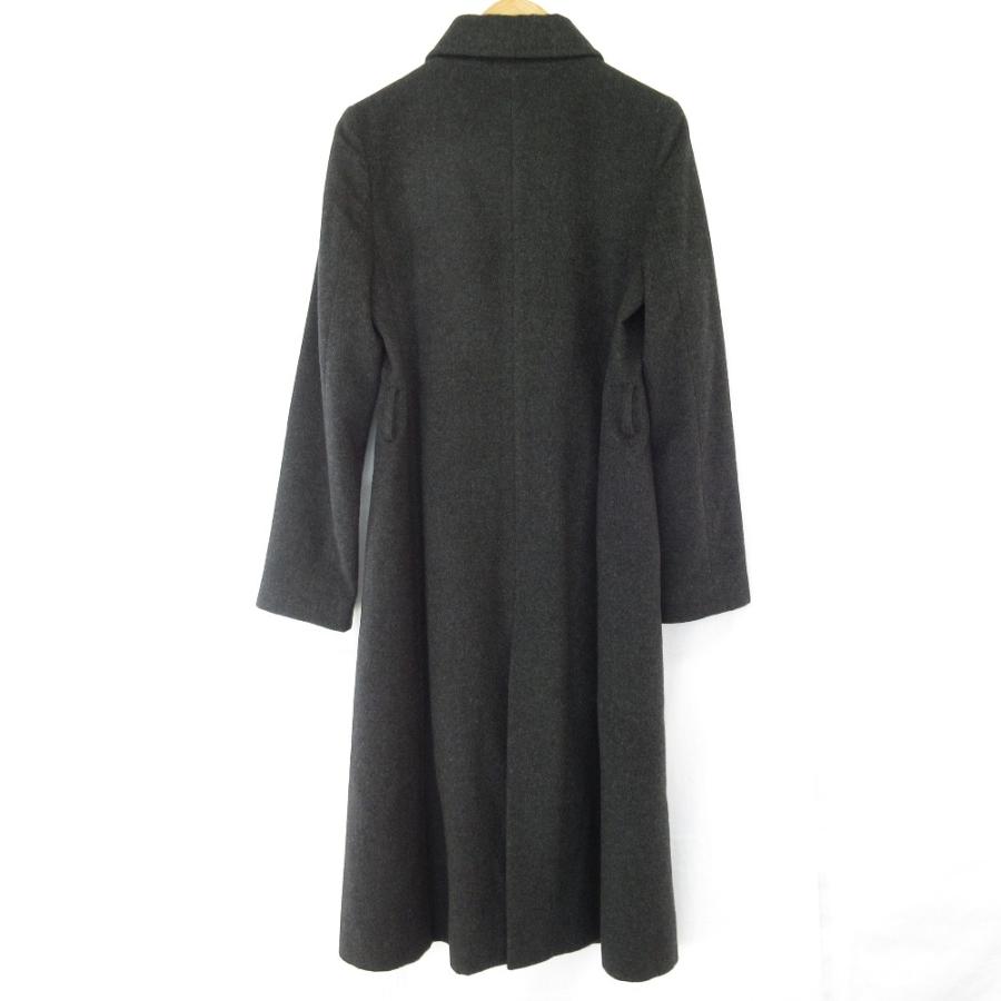 INED（イネド） カシミヤ ロングコート サイズ9 グレー レディース