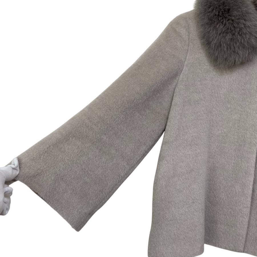 ANAYI（アナイ） 美品 フォックスファー アルパカ ショートコート