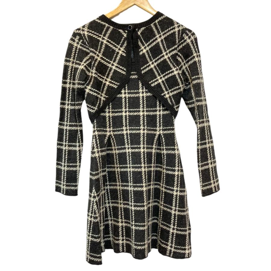 未使用 24AW Herlipto ハーリップトゥ Pantheon Checked Knit Dress