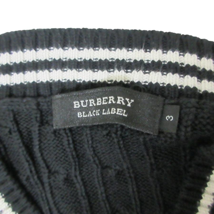 BURBERRY BLACK LABEL（バーバリーブラックレーベル） 良品 Vネック