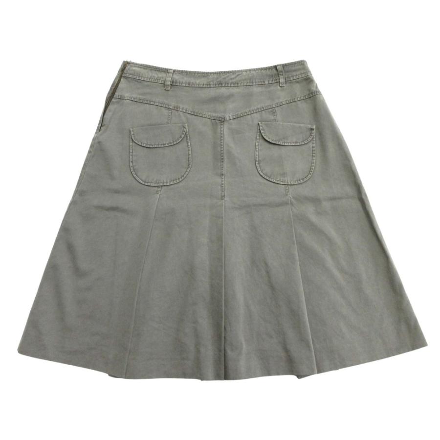 miu miu（ミュウミュウ） 良品 タック プリーツ スカート フレア