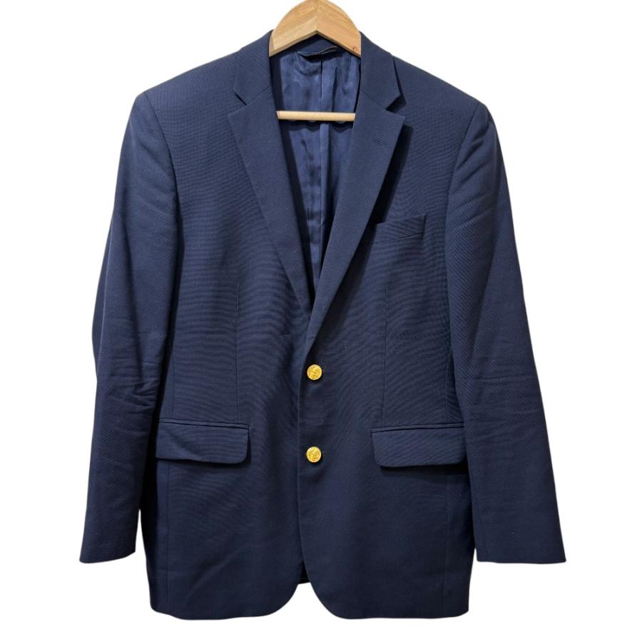 美品 BROOKS BROTHERS ブルックスブラザーズ シングル 金ボタン 紺ブレ