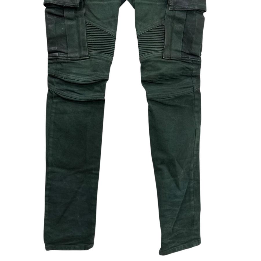 BALMAIN（バルマン） 良品 BALMAN バイカー カーゴデニムパンツ