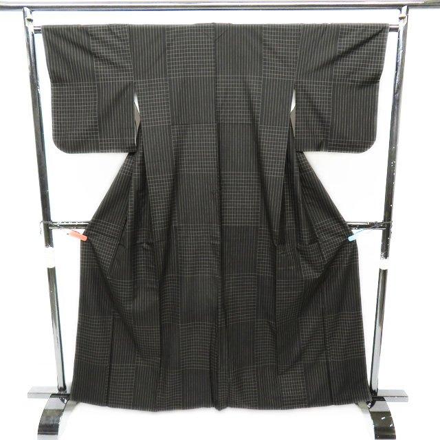 FINAL PRICE ／ 本場 大島紬 着物 未使用 正絹 カジュアル ラベル付き