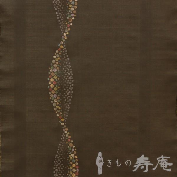 着物 大島紬反物 本場古代染色純泥染 本場奄美大島紬 黒 水玉 ドット