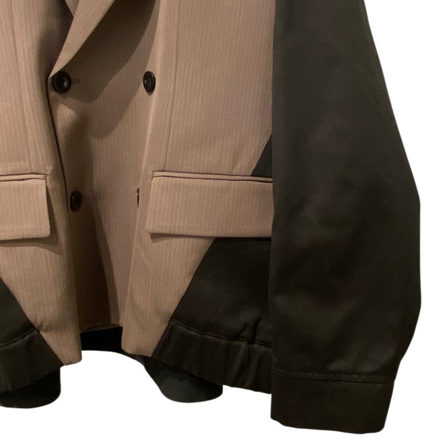 sacai（サカイ） sacai 25SS Doeskin Mix Jacketドッキングジャケット