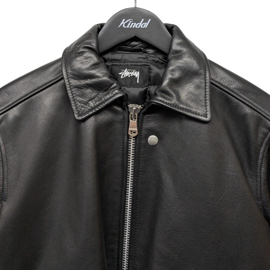 STUSSY（ステューシー） 【値下げ】stussy 「LEATHER FLIGHT JACKET