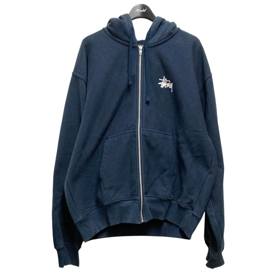 STUSSY（ステューシー） ジップパーカー Z4000SZS23 ネイビー サイズ