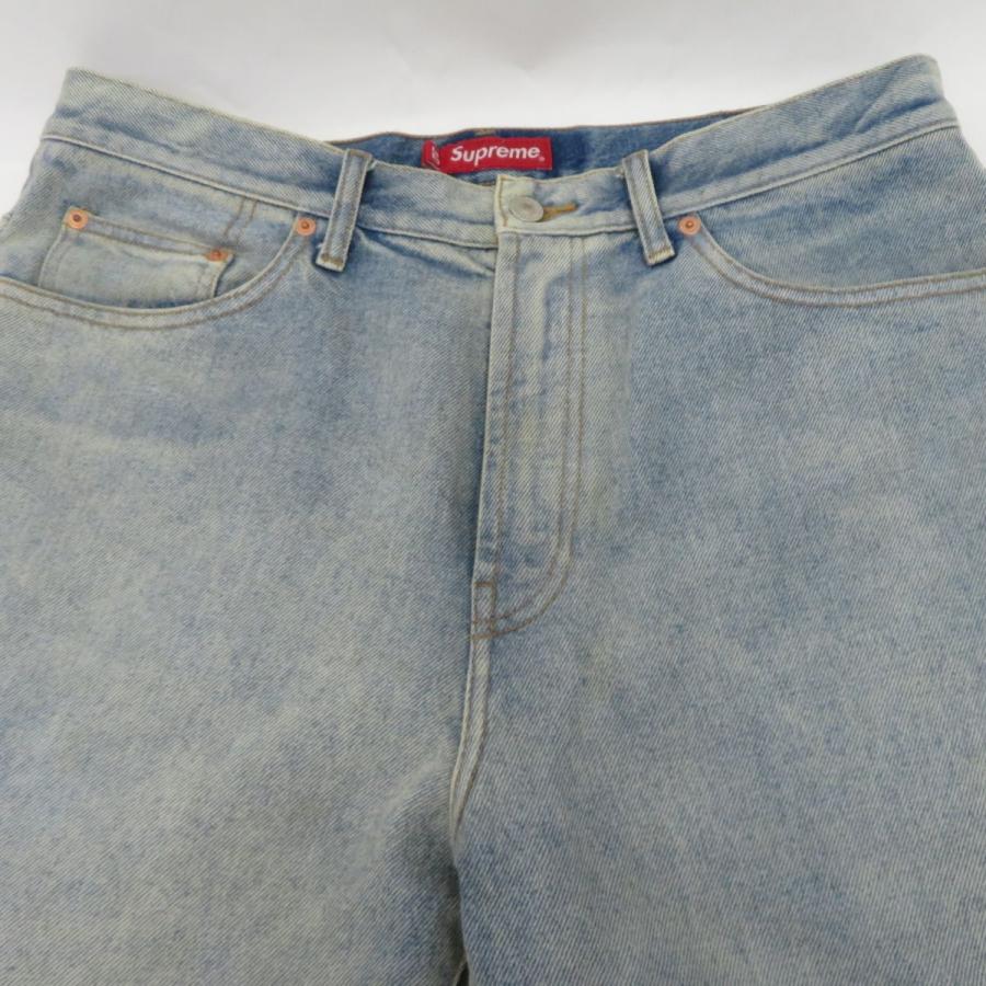Supreme シュプリーム Baggy Jean バギージーンズ Dirty Indigo サイズ