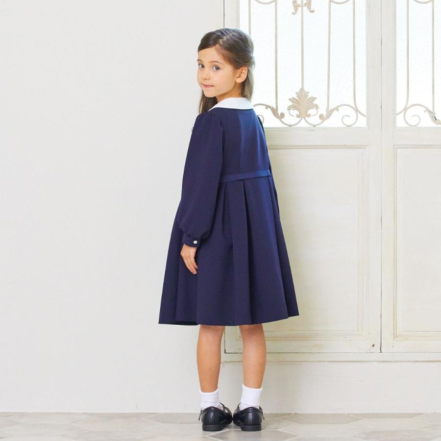 CHOPIN（ショパン） 入学式 卒園式 スーツ 女の子 ワンピース ネイビー