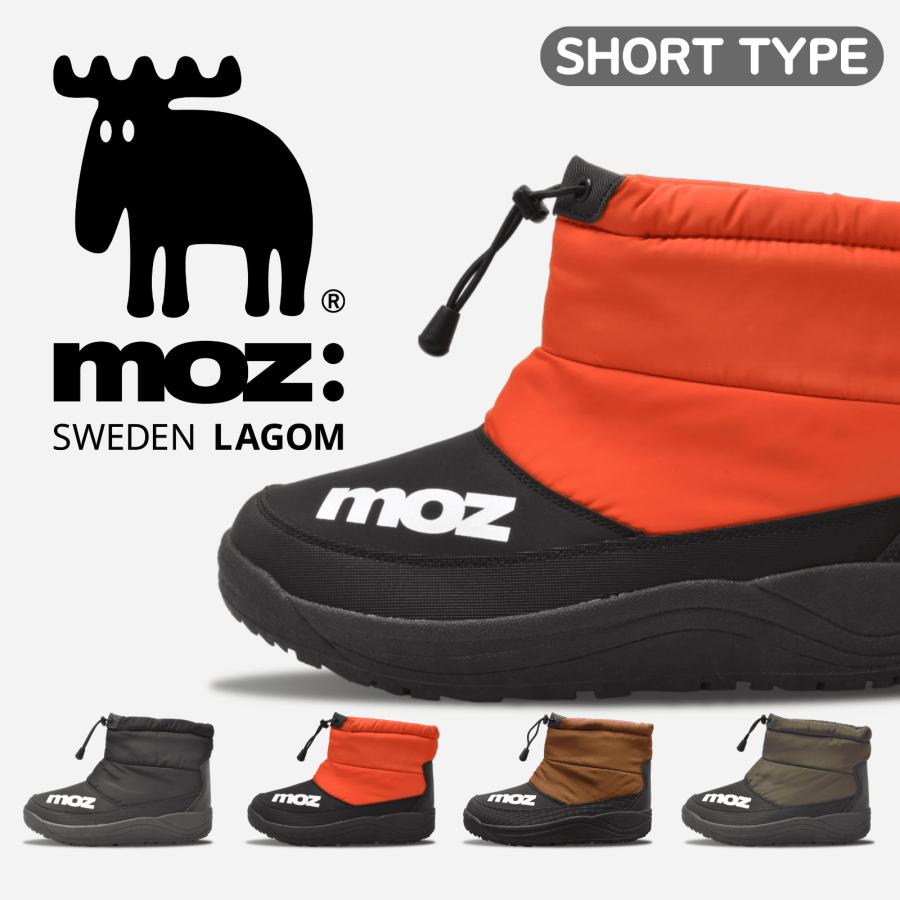 moz（モズ） ブーツ スノーブーツ メンズ 秋冬 防寒 防水 撥水 防滑