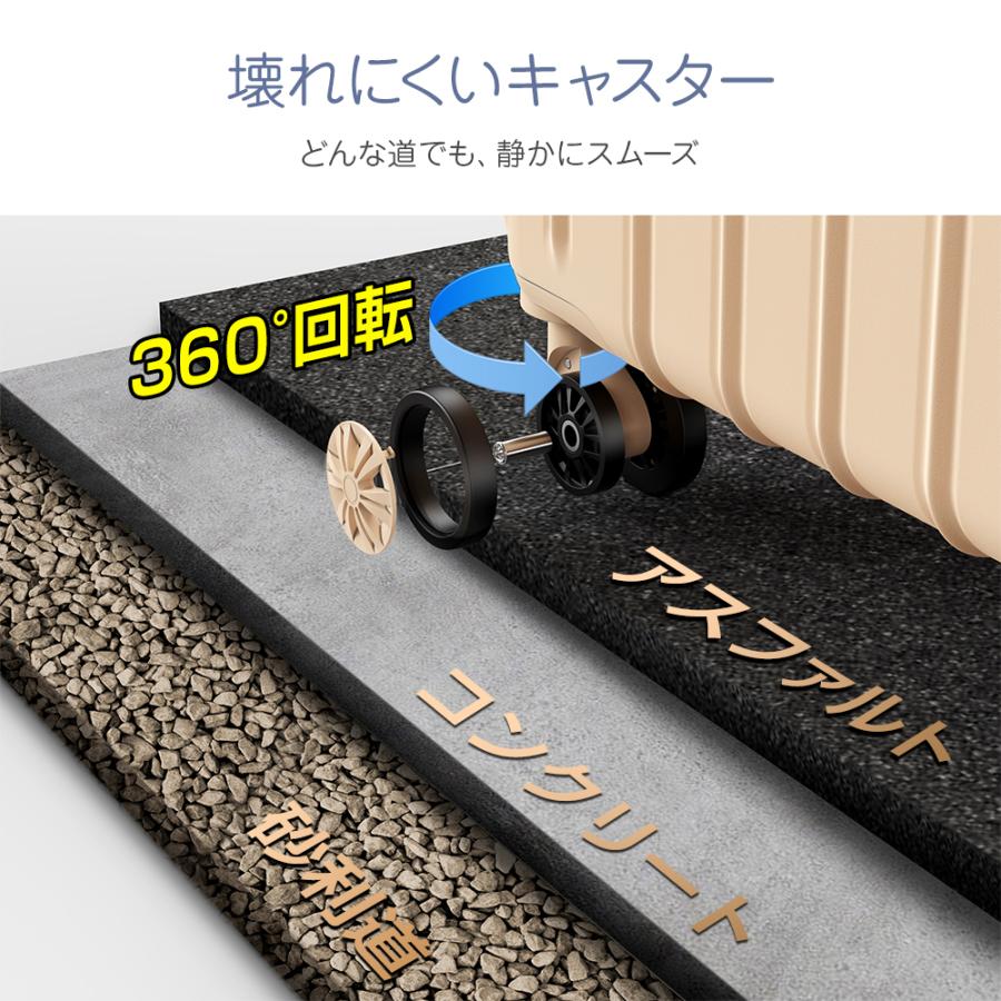BARGOCH スーツケース 機内持ち込み 軽量 大型 キャリーケース 多機能