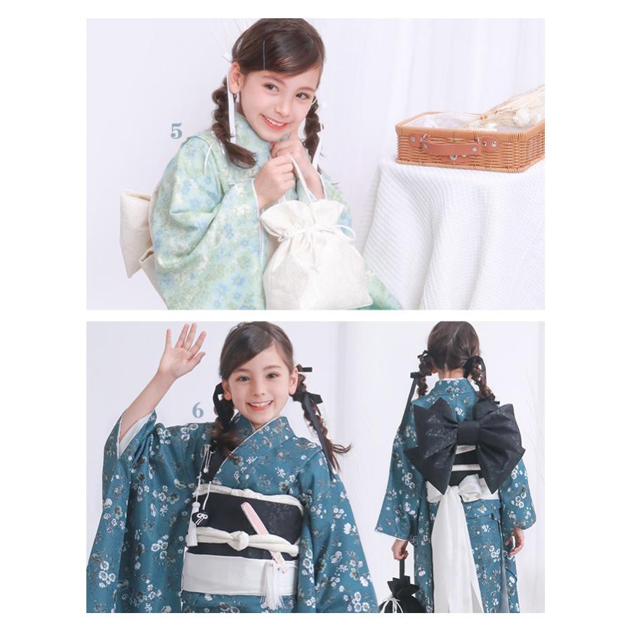 KYOETSU（京越） 四つ身着物15点セット くすみ 七五三 着物 7歳 販売