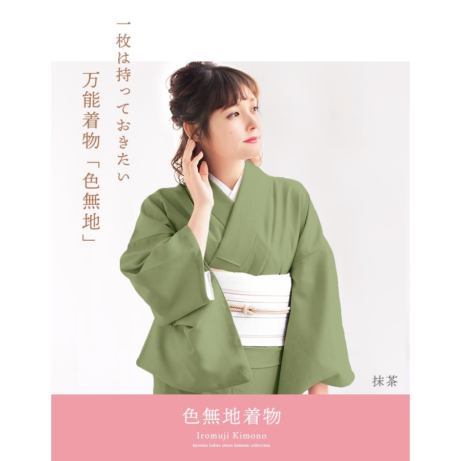 KYOETSU（京越） (色無地袷着物) 洗える着物 袷 着物 単品 レディース