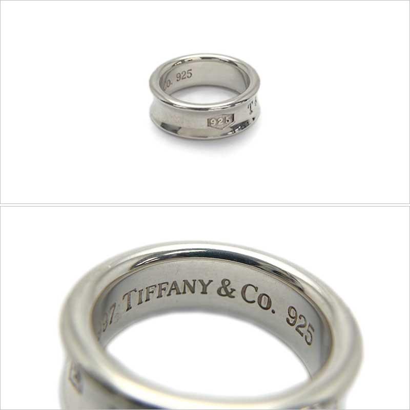 Tiffany&Co. ティファニー 1837 ナローリング SV925 シルバー 約10号