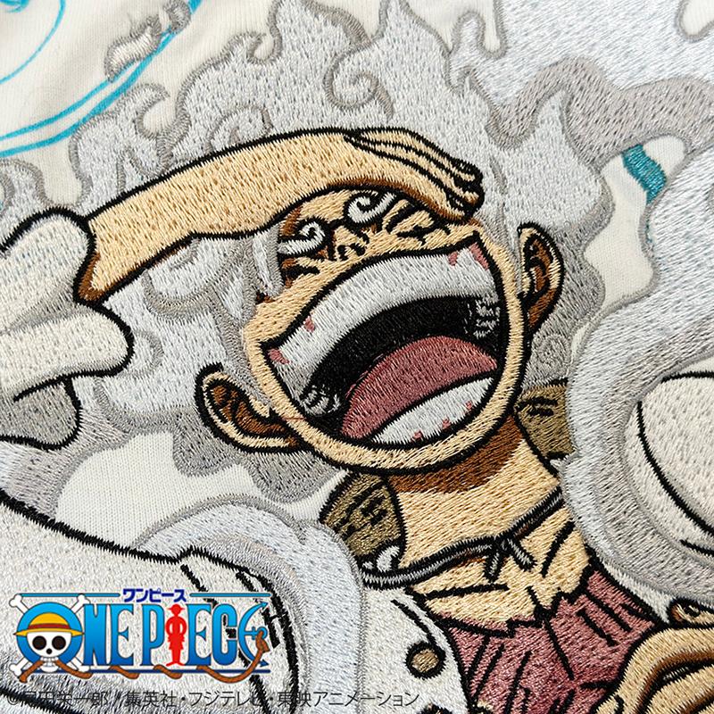 絡繰魂 からくりだましい × ONE PIECE ワンピース ギア5 半袖Tシャツ