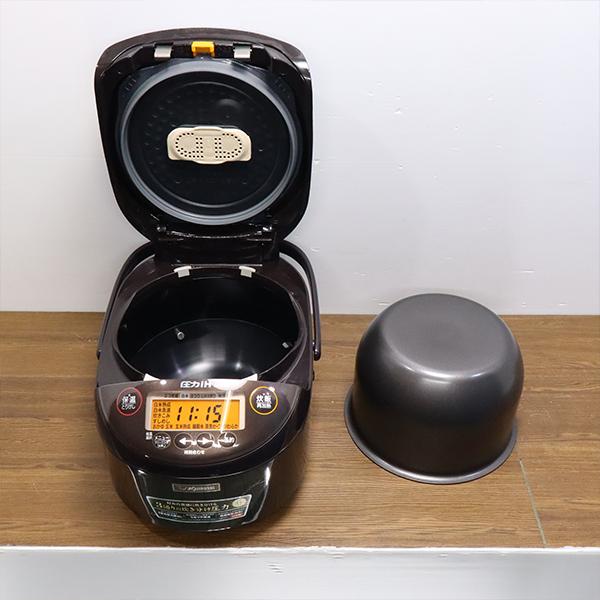 象印（ZOJIRUSHI） 爆買 中古 IH炊飯器 一升炊き 炊き分け圧力 蒸気