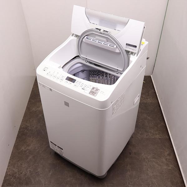 SHARP（シャープ） 中古 洗濯乾燥機 一人暮らし 洗5.5kg・乾3.5kg 設置