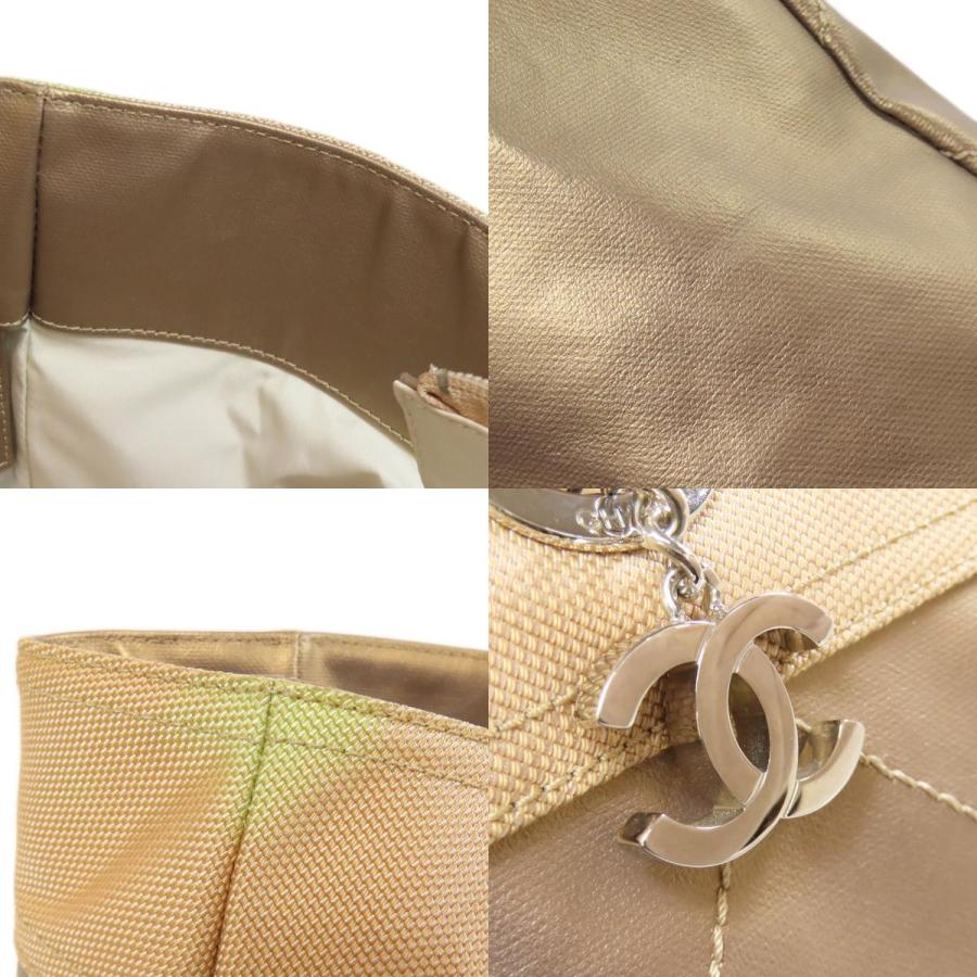 CHANEL（シャネル） パリビアリッツトート MM トートバッグ カーフ