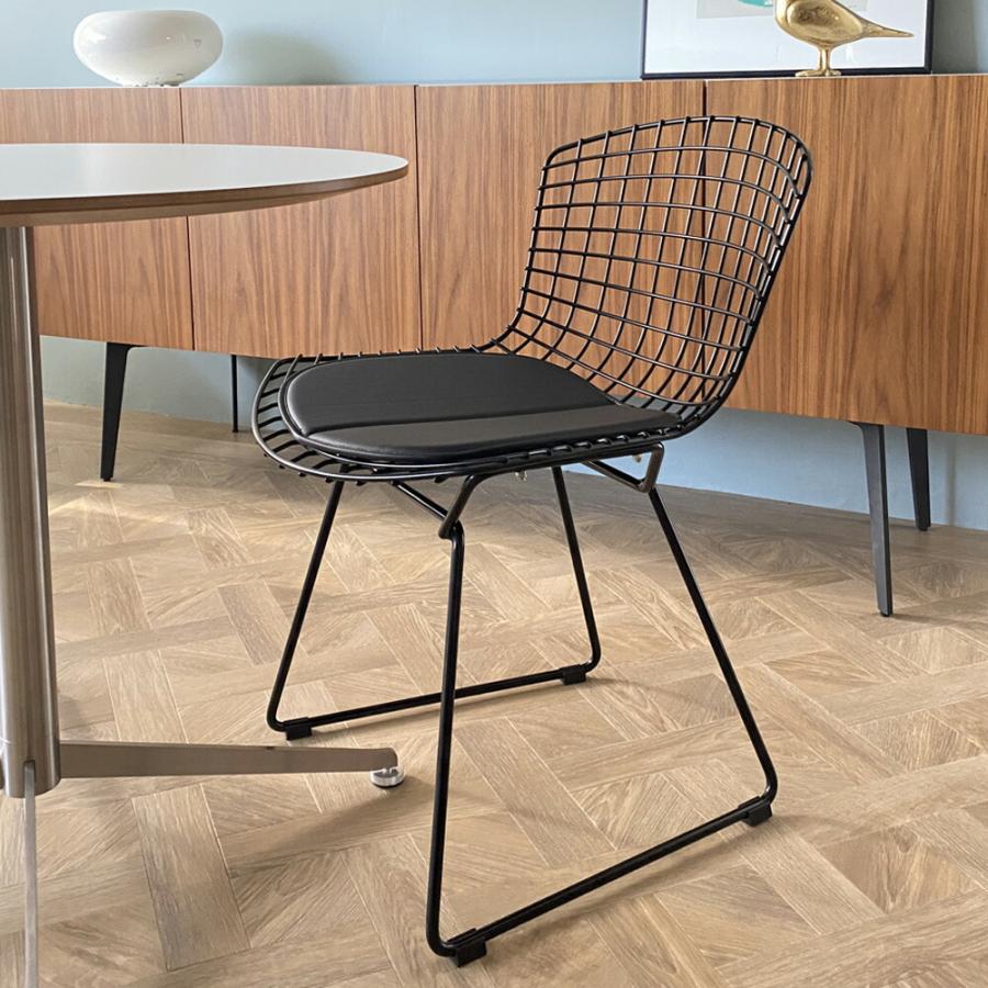Wire Chair / ワイヤーチェア 【ブラック】ハリー ベルトイア 送料無料