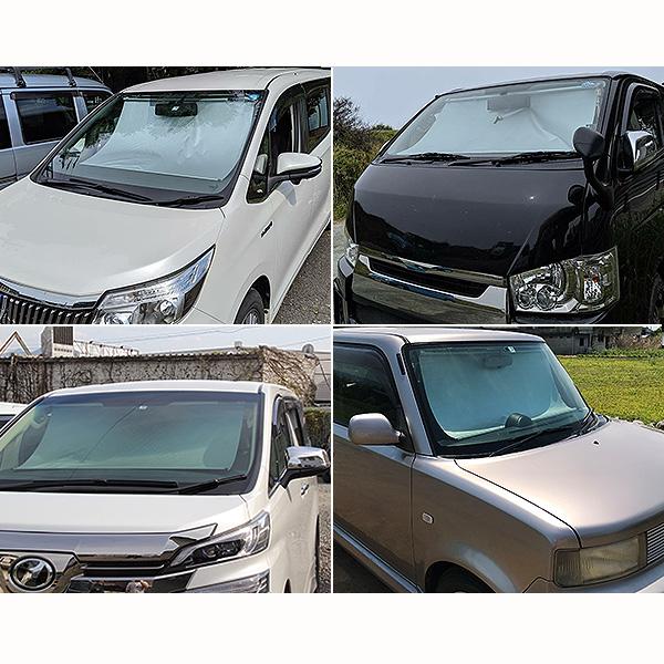 サンシェード 車 シンシェード 常時取付型 フロント 10~40系