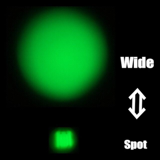 1W 緑色 グリーン Green LED 520nm - 525nm / 50-60ルーメン 表面検査