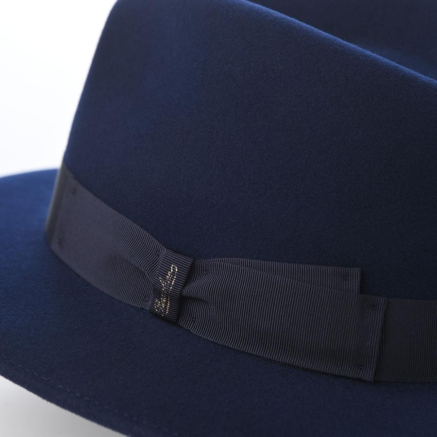 Borsalino（ボルサリーノ） 帽子 中折れハット フェルト帽 秋冬 メンズ