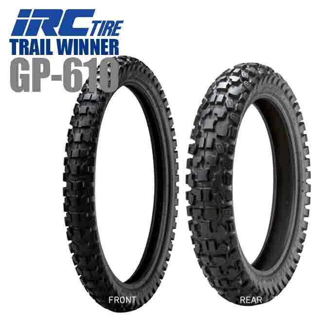 IRC 送料無料 IRC TRAIL WINNER GP-610 120/90-16 63P WT リア用