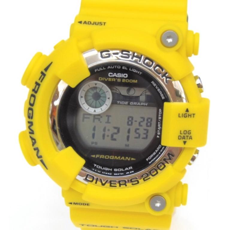 G-SHOCK カシオ 腕時計 フロッグマン GF-8250-9JF イエロー 【中古