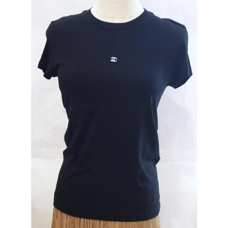 CHANEL（シャネル） Tシャツ カットソー ロゴ ココマーク 黒 コットン