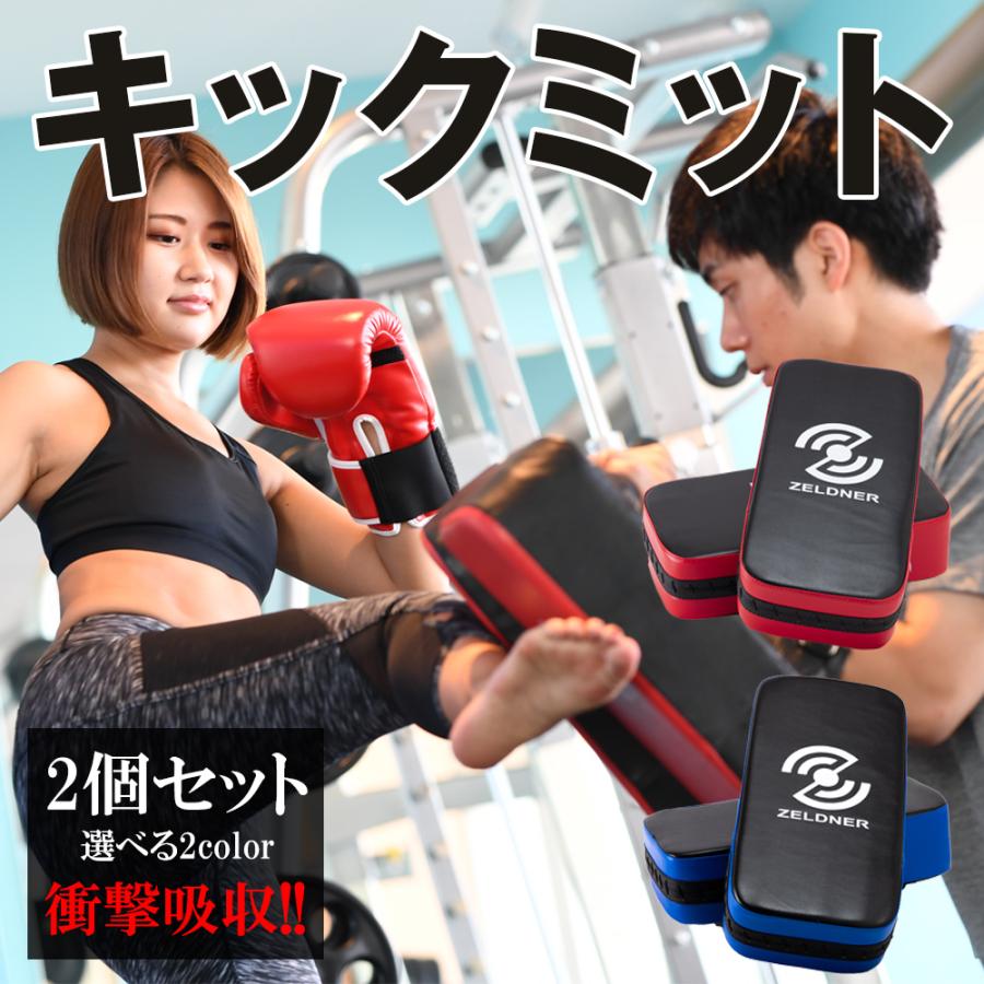 ZELDNER（ゼルドナー） キックミット 空手 ミット パンチミット 2個