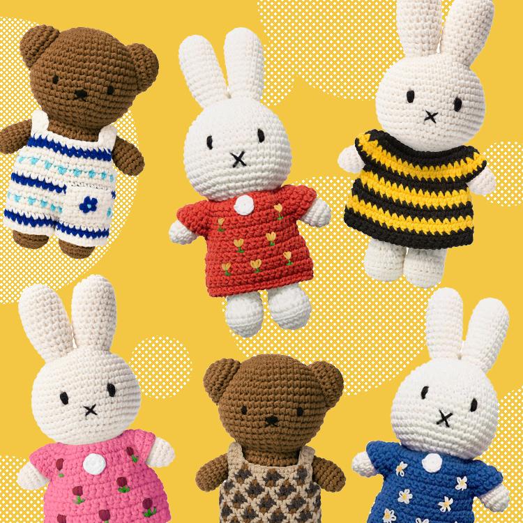 Miffy（ミッフィー） セット | ぬいぐるみ 着せ替え | ジャストダッチ