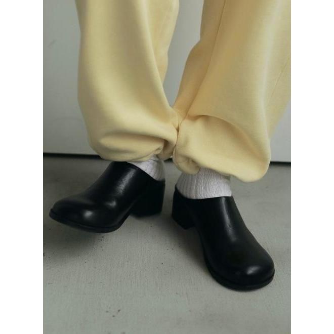 anuke（アンヌーク） (PT5倍~3/8) Ecoleather Heel Slip-ons☆ 26秋冬