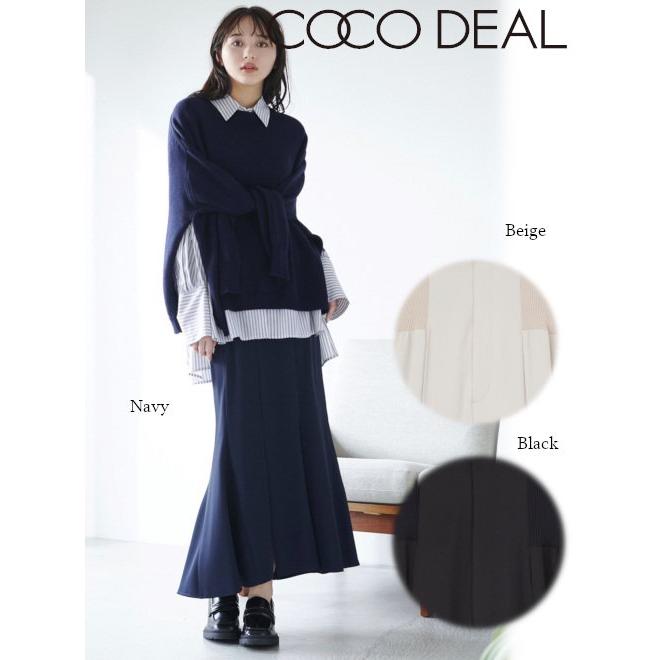 ココディール（COCO DEAL） ニットコルセットマーメイドスカート 23春