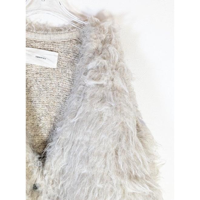 TODAYFUL トゥデイフル Brashed Mix Cardigan☆ 24秋冬. 12420527